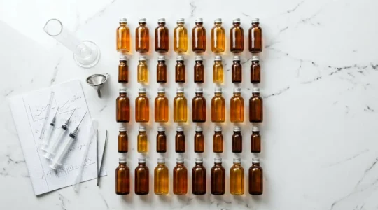 Calcul précis de boosters de nicotine pour DIY e-liquide 200ml en laboratoire