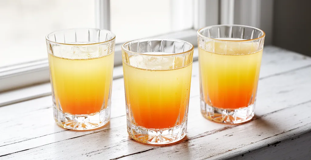 Verres de cocktails d'agrumes avec effet givré et feuilles de menthe fraîche