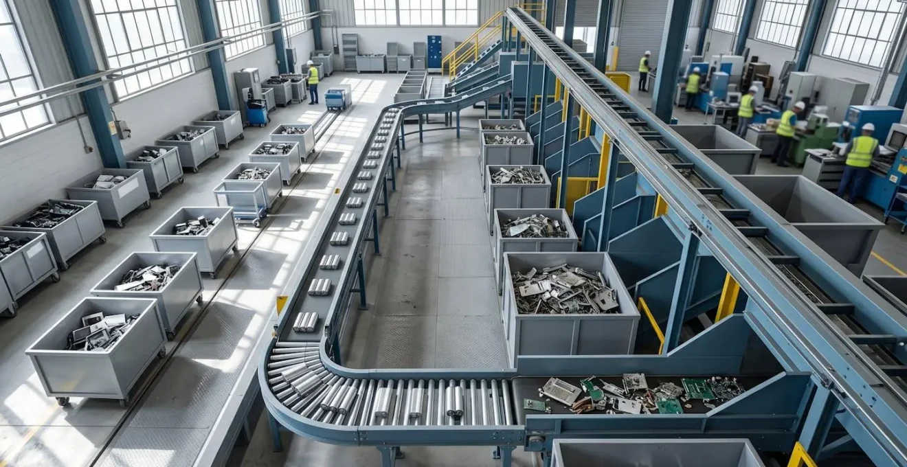 Parcours de recyclage d'une Puff depuis la collecte jusqu'au traitement en déchetterie