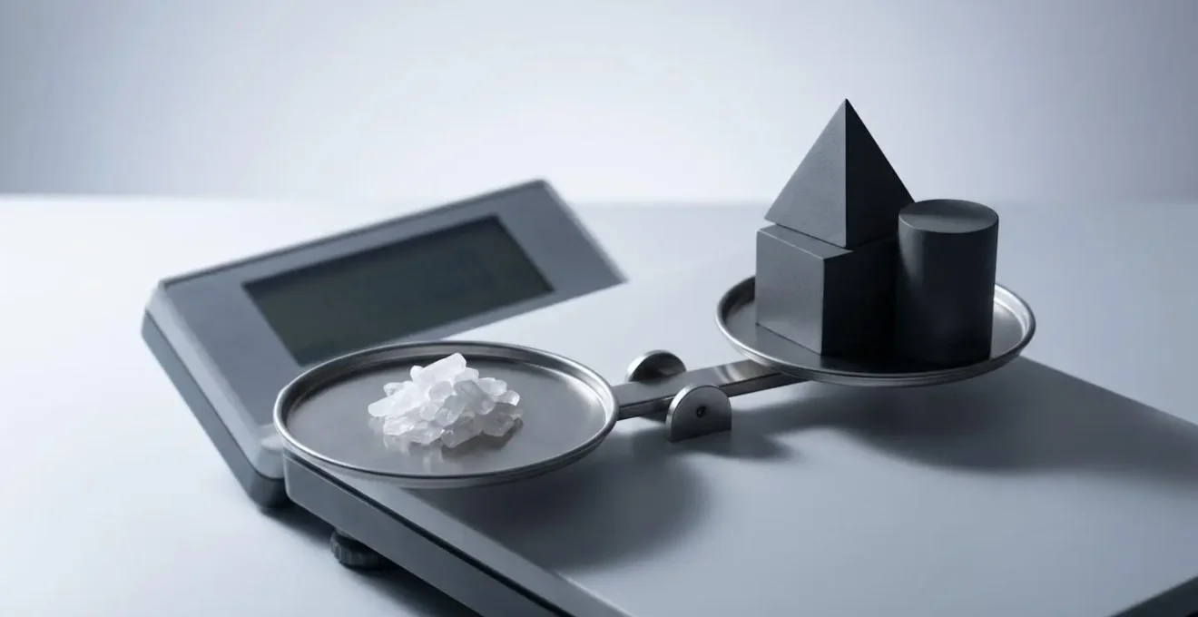 Balance de précision avec cristaux de CBD pour un dosage millimétrique